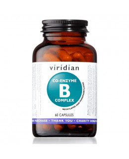 Viridian Co-enzyme B Complex, 60 kapslí