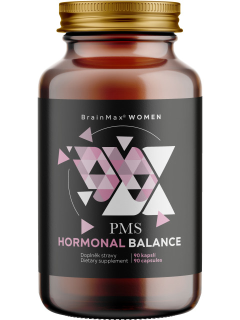 BrainMax Women PMS Hormonal Balance, 90 rostlinných kapslí