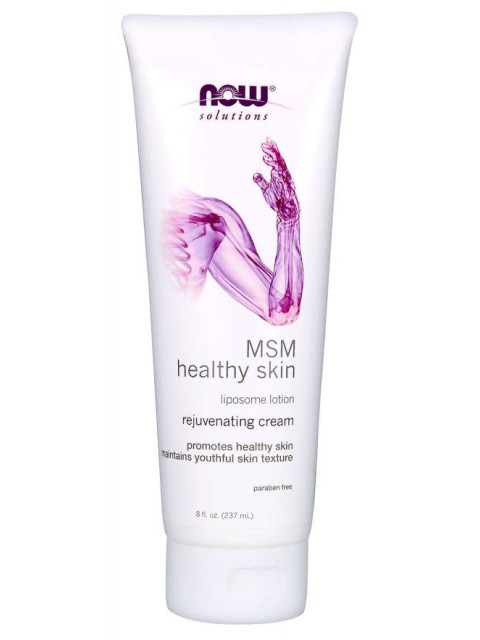 NOW MSM (Methylsulfonylmethan) Healthy Skin Liposome krém, 237 ml.