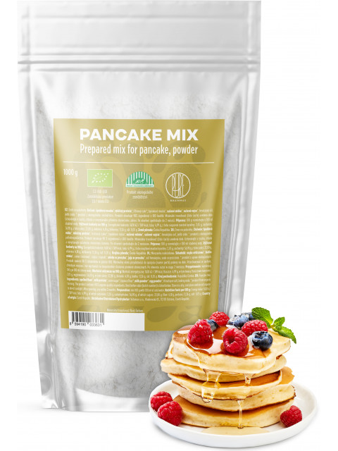 BrainMax Pure Pancake Mix, Směs na lívance, BIO, 1000 g