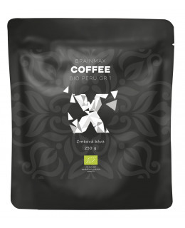 BrainMax Coffee - Káva Peru Grade 1 BIO, 250g Zrno