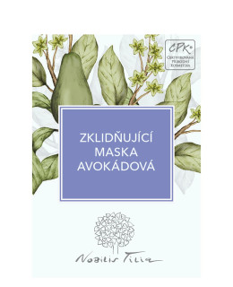 Nobilis Tilia Zklidňující maska avokádová 3 ml - vzorek sáček