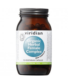 Viridian Herbal Female Complex Organic, 90 kapslí