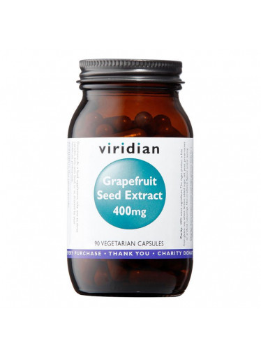 Viridian Grapefruit Seed Extract (Extrakt ze semínek grepfruitu), 400 mg, 90 kapslí