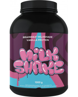 BrainMax Milkshake Protein, 1000 g - Vanilka
