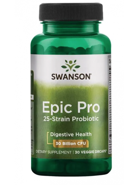 Swanson Epic Pro probiotika 25 kmenů, 30 mld CFU, 30 kapslí