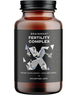 BrainMax Grass-fed Fertility complex, podpora plodnosti, 240 kapslí