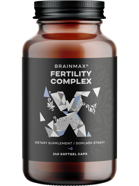 BrainMax Grass-fed Fertility complex, podpora plodnosti, 240 kapslí