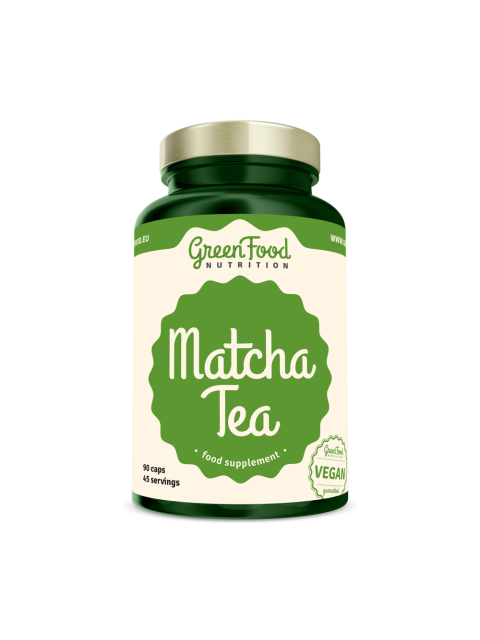 GreenFood Matcha Tea 90 kapslí