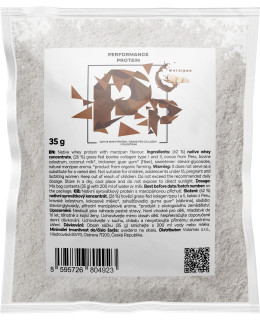 Performance Protein, nativní syrovátkový protein, marcipán, 30 g