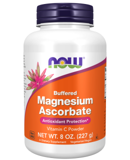 NOW Magnesium Ascorbate Pure Buffered Powder (hořčík askorbát prášek), 227 g