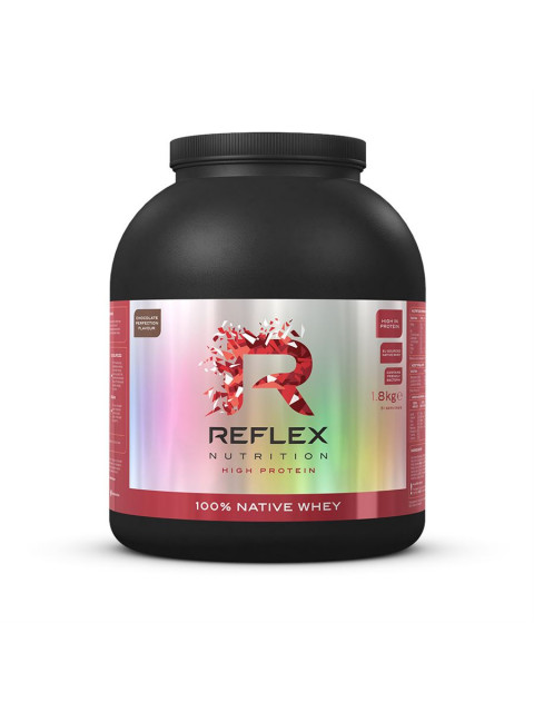 Reflex 100% Native Whey, 1,8 kg - čokoláda - EXPIRACE 9/2024