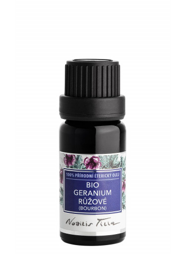 Nobilis Tilia Bio Geranium růžové (bourbon) 2 ml tester sklo