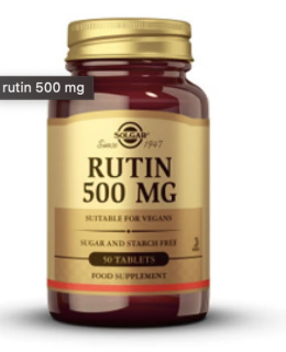 Solgar Rutin, 500 mg, 50 tablet