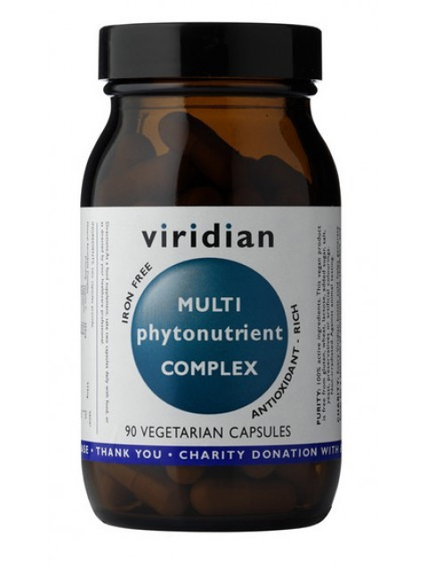 Viridian Multi Phyto Nutrient Complex (Superantioxidant), 60 kapslí