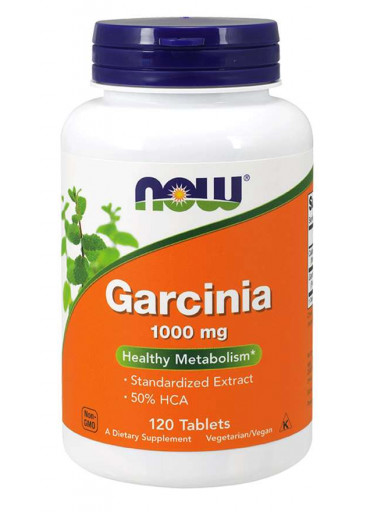 NOW Garcinia, 1000 mg, 120 tablet