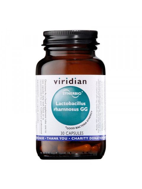 Viridian Synerbio Lactobacillus Rhamnosus GG (Probiotikum), 30 kapslí