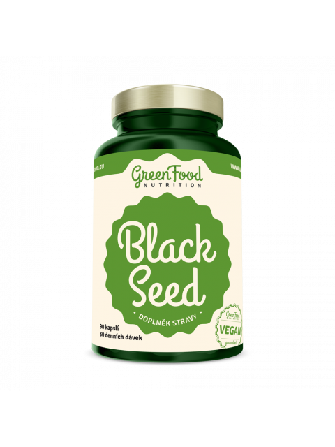 GreenFood Black Seed - Černý kmín 90 kapslí