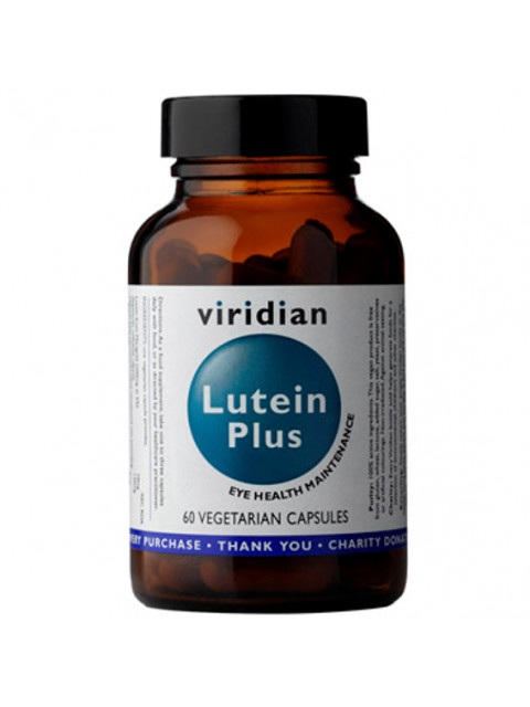 Viridian Lutein Plus (Směs pro normální stav zraku), 60 kapslí