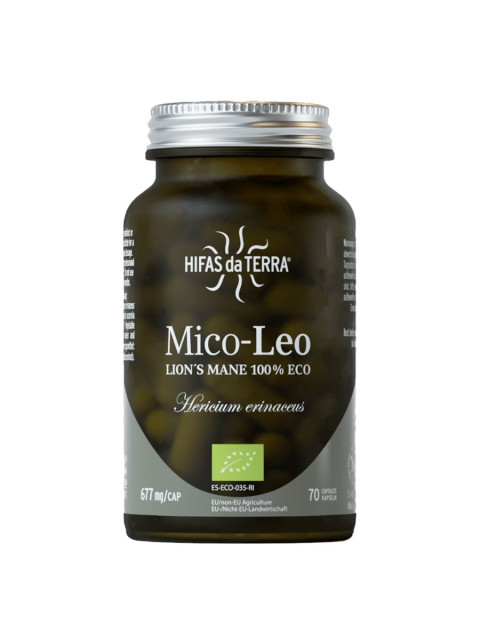 Hifas da Terra Mico-Leo, hericium, BIO, 70 kapslí