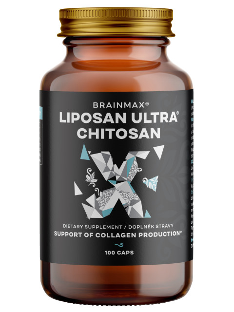 BrainMax Liposan Ultra®, Chitosan Beauty Essentials, 100 kapslí