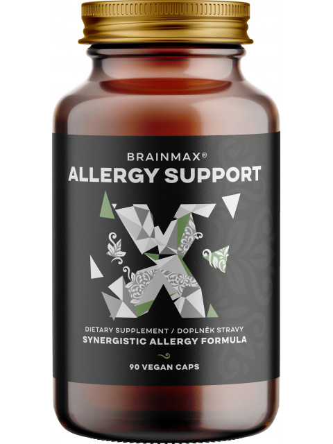 BrainMax Allergy Support, 90 rostlinných kapslí