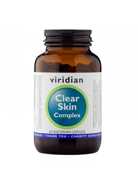 Viridian Clear Skin Complex (Přírodní péče o pleť), 60 kapslí