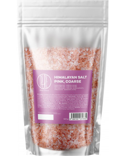 BrainMax Pure Himalájská sůl, růžová, hrubá, 500 g