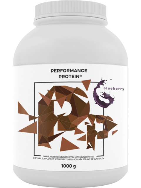 Performance Protein, nativní syrovátkový protein, borůvka