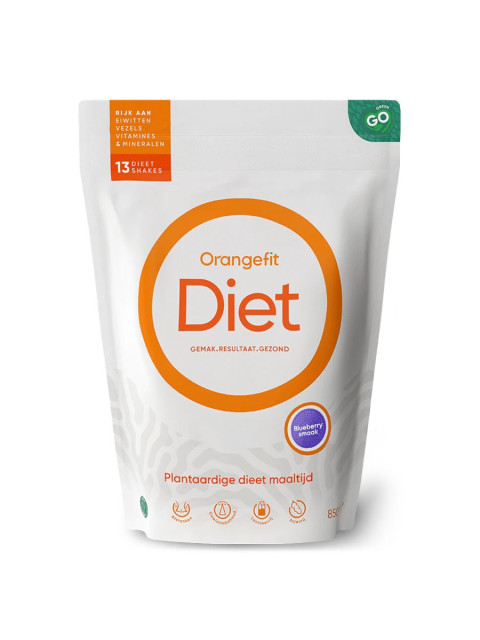 Orangefit Diet, borůvka, 850 g