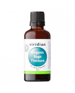 Viridian Sage Tincture Organic (Šalvěj lékařská Bio tinktura), 50 ml