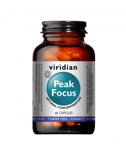 Viridian Peak Focus (Normální kognitivní funkce) Organic, 60 kapslí