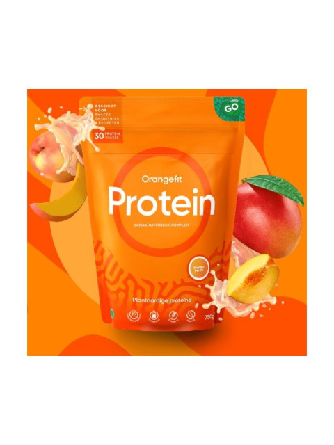 Orangefit Protein, 1000g Mango-broskev