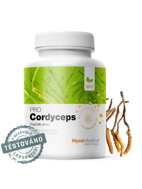 MycoMedica - Cordyceps PRO, 90 rostlinných kapslí