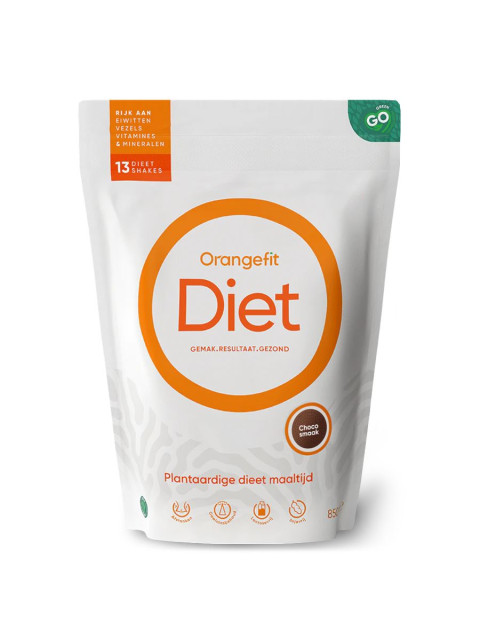 Orangefit Diet, čokoláda, 850 g