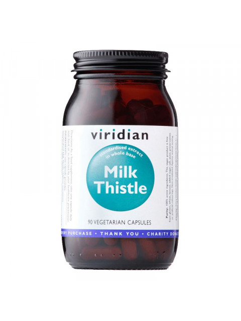 Viridian Milk Thistle (Ostropestřec mariánský), 90 kapslí