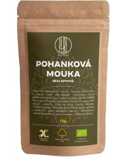 BrainMax Pure Pohanková mouka - bezlepková BIO, 1 kg