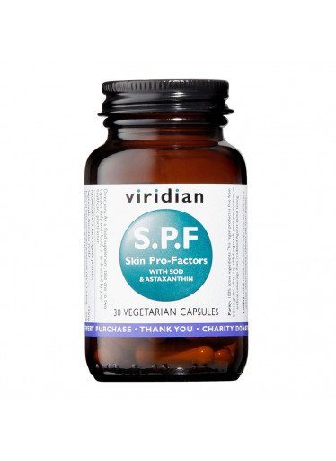 Viridian S.P.F Skin Pro Factor (Komplex pro podporu pleti), 30 kapslí