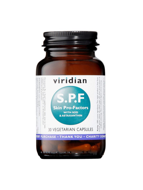 Viridian S.P.F Skin Pro Factor (Komplex pro podporu pleti), 30 kapslí