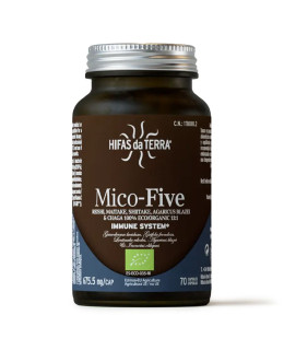 Hifas da Terra Mico-Five, podpora imunity, BIO, 70 kapslí