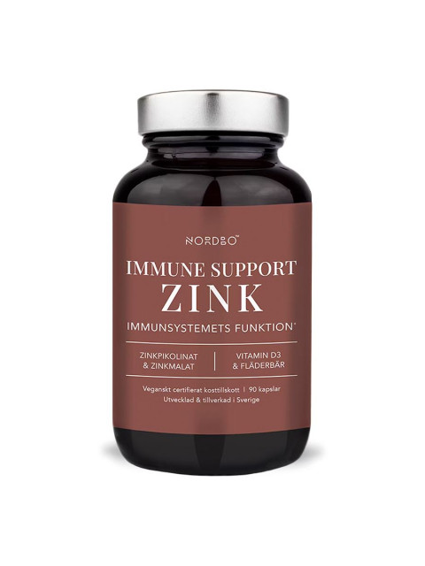 Nordbo Zink Immune Support 90 kapslí