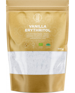 BrainMax Pure Erythritol vanilka, BIO, 500 g