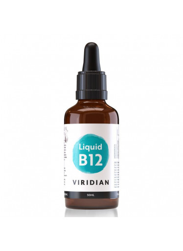 Viridian Liquid Vitamin B12, 500 µg, 50 ml