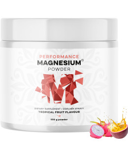 Performance Magnesium® Powder, hořčík bisglycinát v prášku, 90 dávek, 550 g