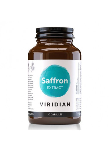 Viridian Saffron Extract, 30 kapslí