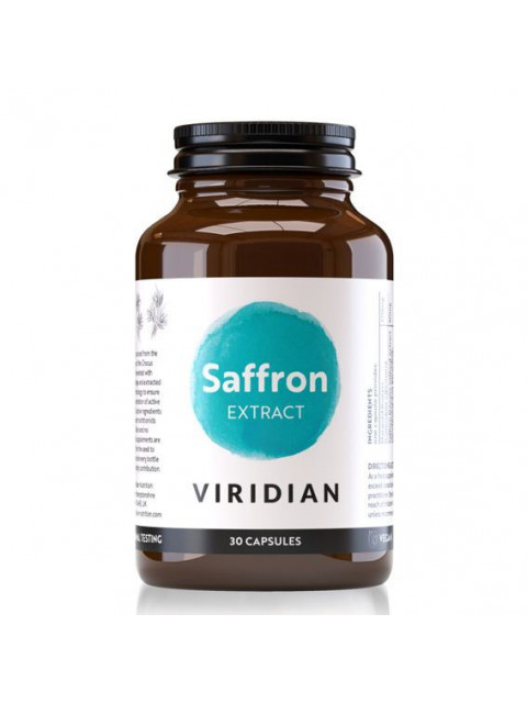 Viridian Saffron Extract, 30 kapslí