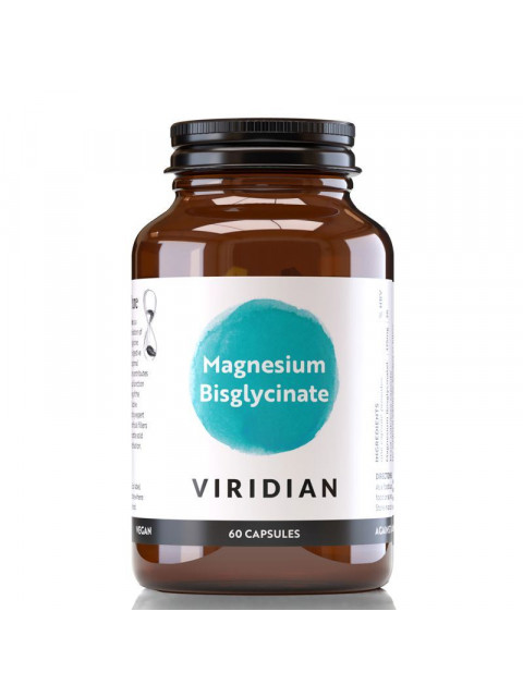 Viridian Magnesium Bisglycinate, 60 kapslí