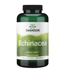 Swanson Echinacea (Třapatka nachová), 400 mg, 180 kapslí
