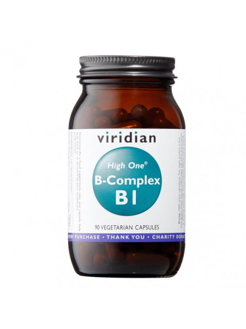 Viridian B-Complex B1 High One®, 90 kapslí