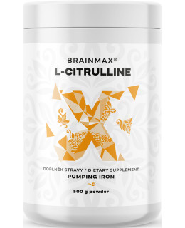 BrainMax L-Citrulline, L-citrulin, 500 g